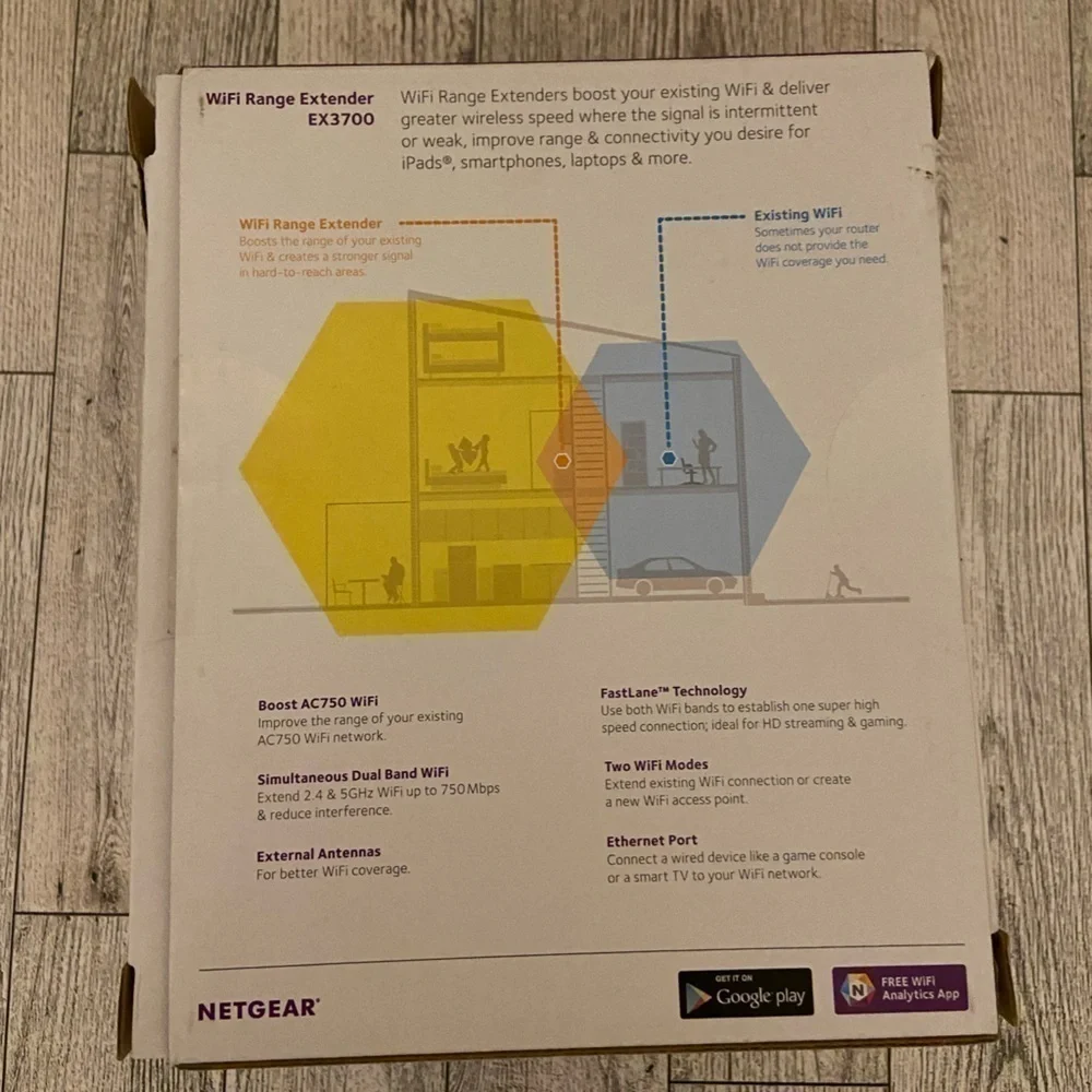 Netgear Wifi Ranger Extender - Picture 2 of 3